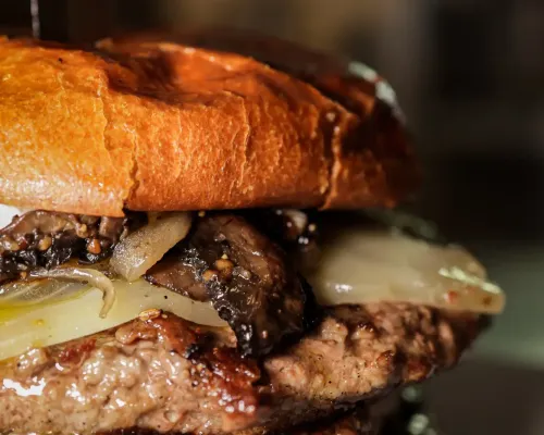 Double Grassfed Patties Burger