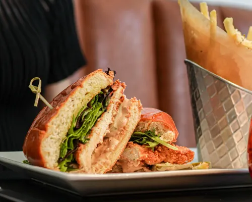 Fried Chicken Burger